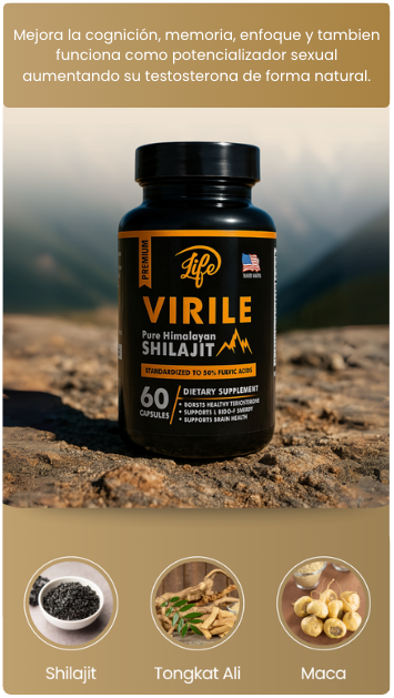 SHILAJIT - PURE HIMALAYAN - PAGUE 30 CAPS y RECIBA 60 CAPS