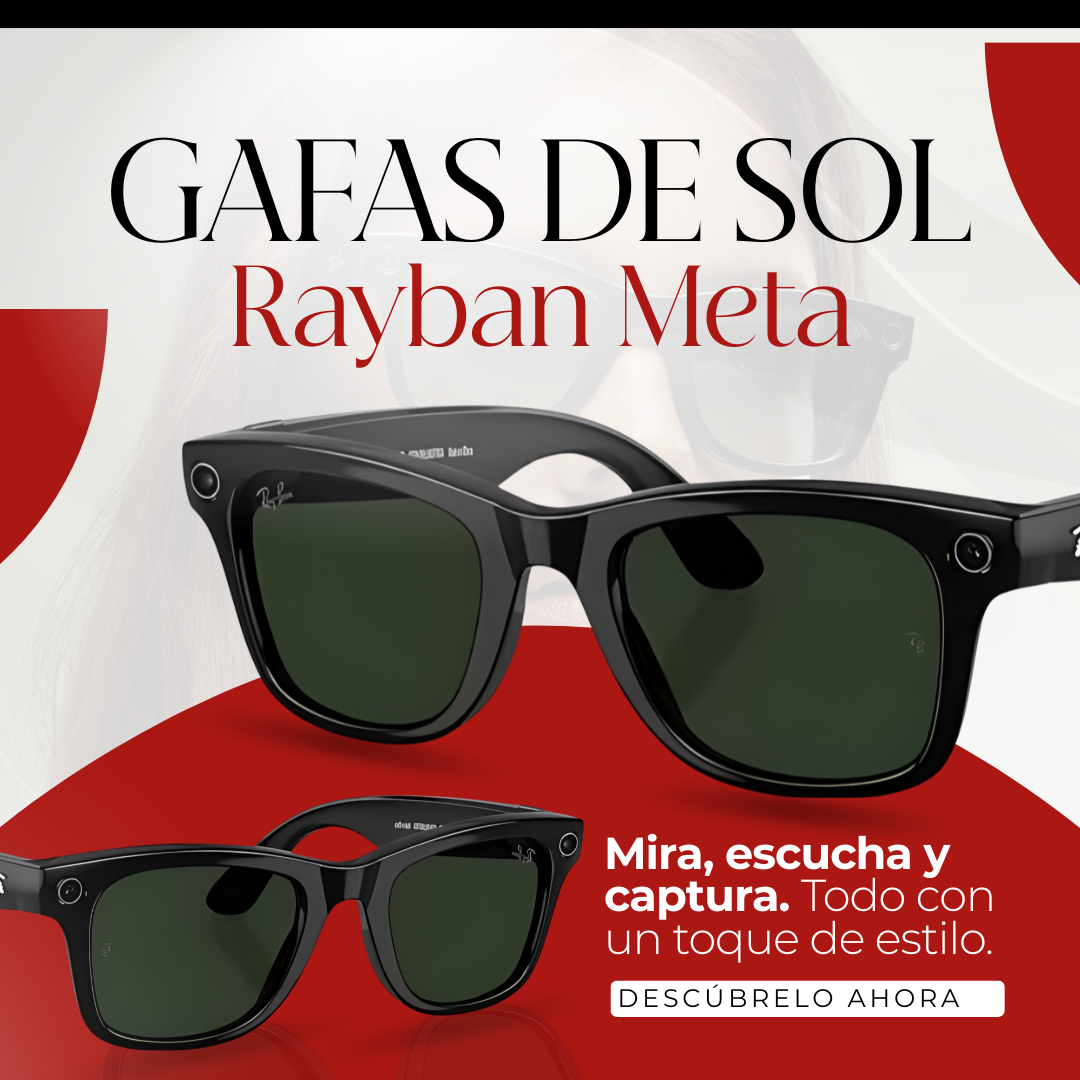 PROMOCIÓN 2026 - 50% DESCUENTO GAFAS META RAYBAN WAYFARER GEN 2 - NOVEDAD EN GUATEMALA