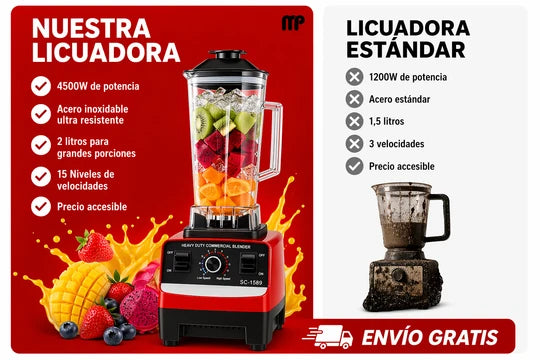 Pure Power Ninja 4500™ Licuadora Kitchen Profesional de Alto Impacto - 75% OFF