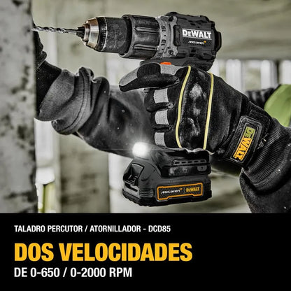 Kit MClaren Dewalt Edicion Limitada Taladro Atornillador + Pulidora Dck200me2gt-b3