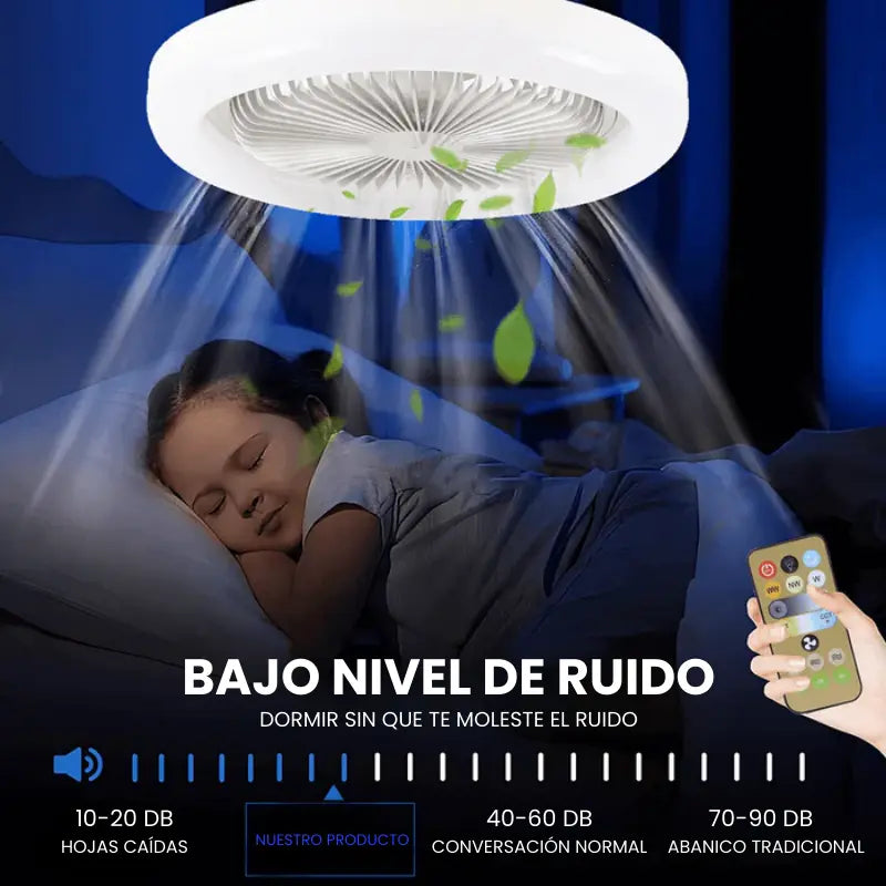 Ventilador Inteligente de LED 2 en 1 TurboMax™ - [SUPER POTENTE]