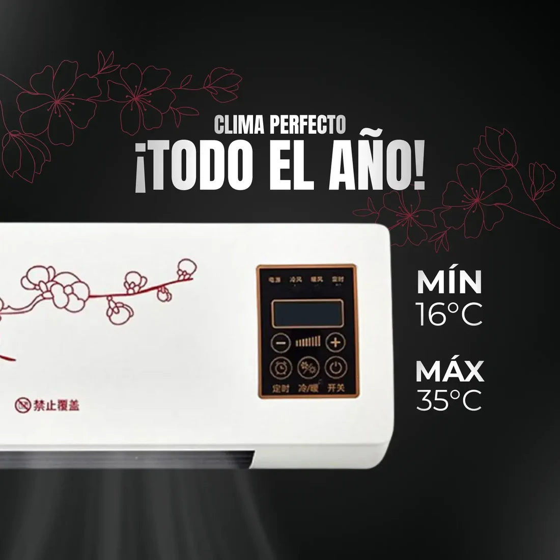 [2 en 1 TurboHielo] Mini Aire Acondicionado y Calefactor Portátil - [ULTRAPOTENTE]