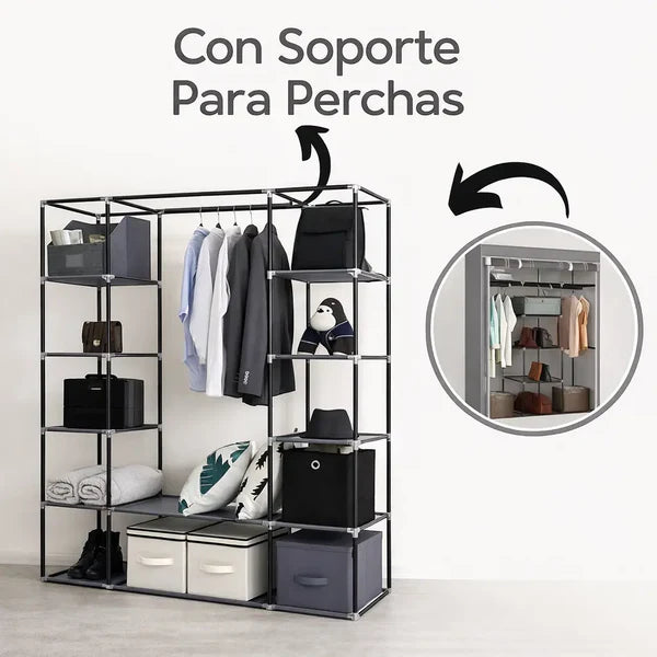 Closet Plegable Multiuso + Robot Aspirador 3 en 1 de Regalo [ÚLTIMAS UNIDADES]