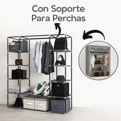 Closet Plegable Multiuso + Robot Aspirador 3 en 1 de Regalo [ÚLTIMAS UNIDADES]
