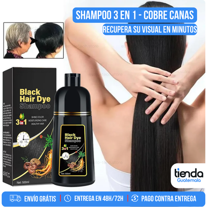 Shampoo Mágico Cobre Canas - RECUPERA TU COLOR NATURAL EN MINUTOS