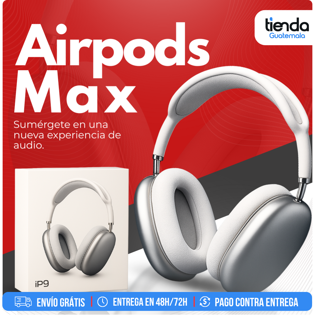 AIRPODS MAX + ESTUCHE REGALO 🎁 - DESCUBRE UNA NUEVA EXPERIENCIA SONORA