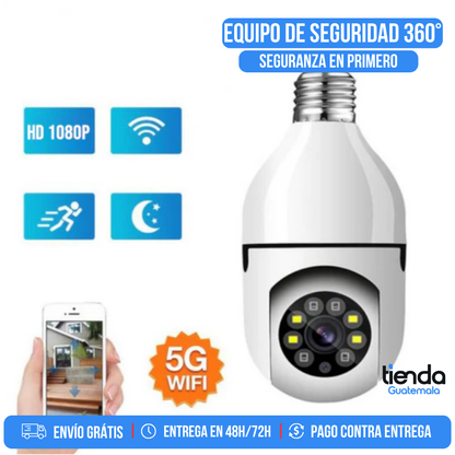 EQUIPO DE SEGURIDAD 360° / PARA EXTERIOR! IP66 RESISTENCIA AL AGUA Y EL POLVO APP V380 PRO