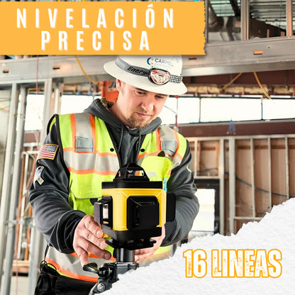 Nivel Laser PRO3 de 16 Lineas DeWalt Compact - 90%DESCUENTO