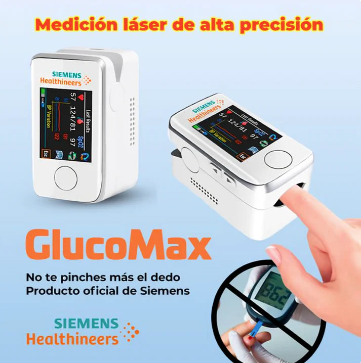 Medidor Láser Para Glucosa en Sangre No Invasivo GlucoMax - No Más Pinchadas DESCUENTO BLACK FRIDAY