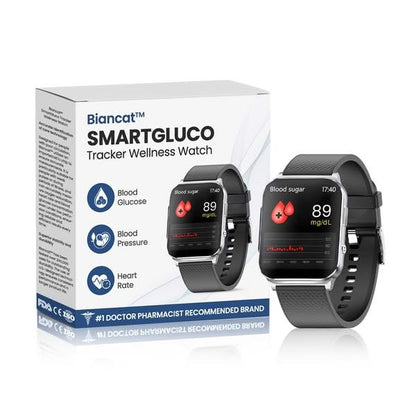 GlucoWatch™ Reloj Inteligente para Medir Azúcar en la Sangre + 7 Manillas Regalo 🎁