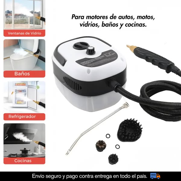 MAQUINA DE LIMPIEZA A VAPOR MULTIPROPOSITO